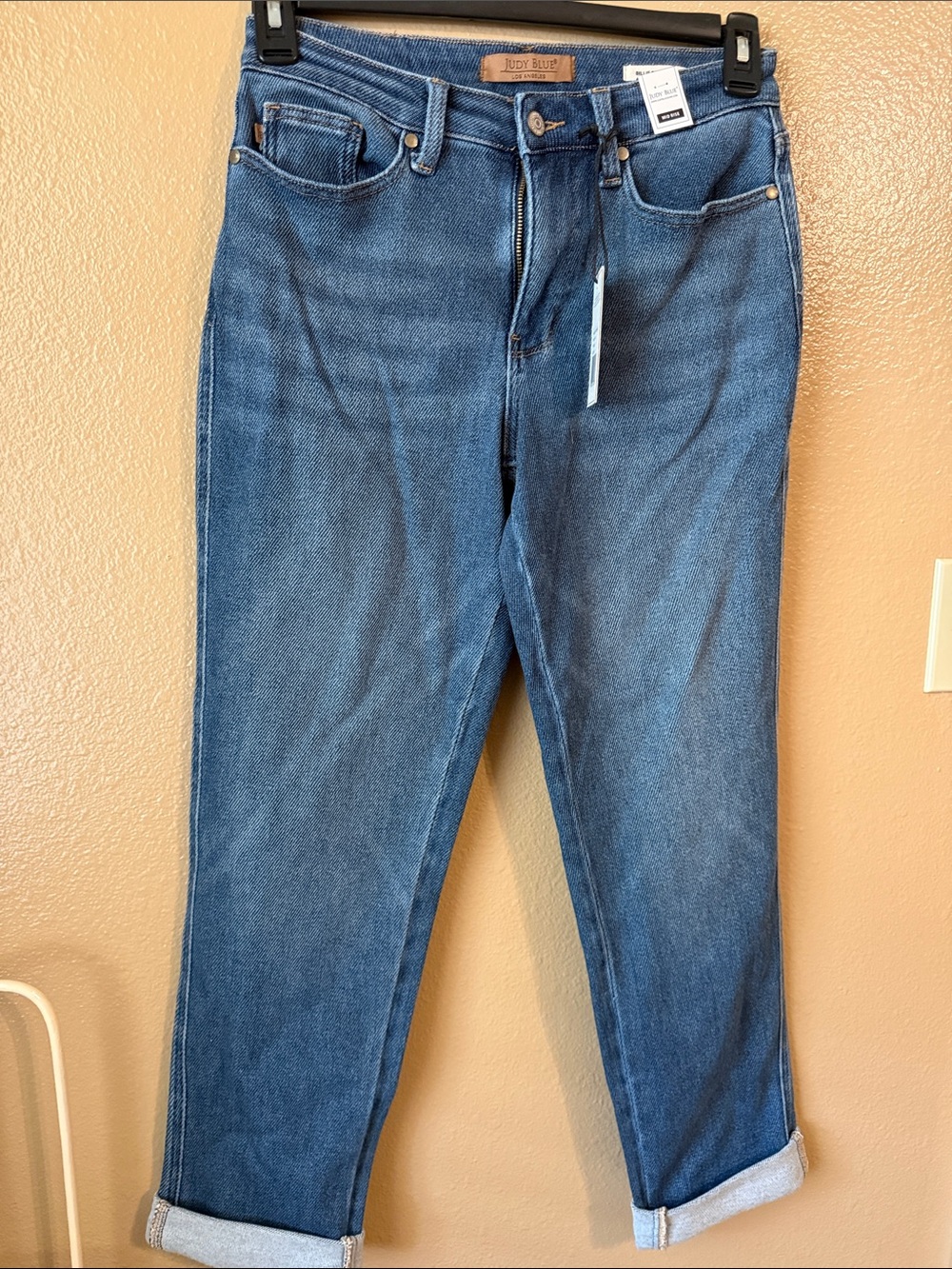 Judy Blue Medium Blue Boyfriend Jeans